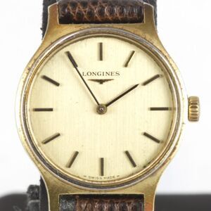 Good Quality "used" Longines Hand-wound Wristwatch Stainless Steel Ladies